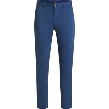 Boss Broek  Chino Slim Donkerblauw