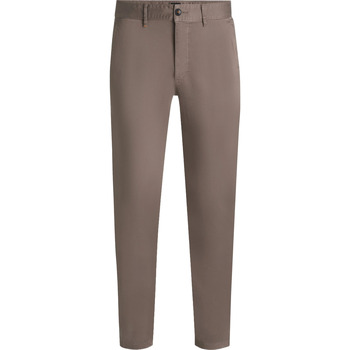 Boss Broek  Chino Slim Taupe