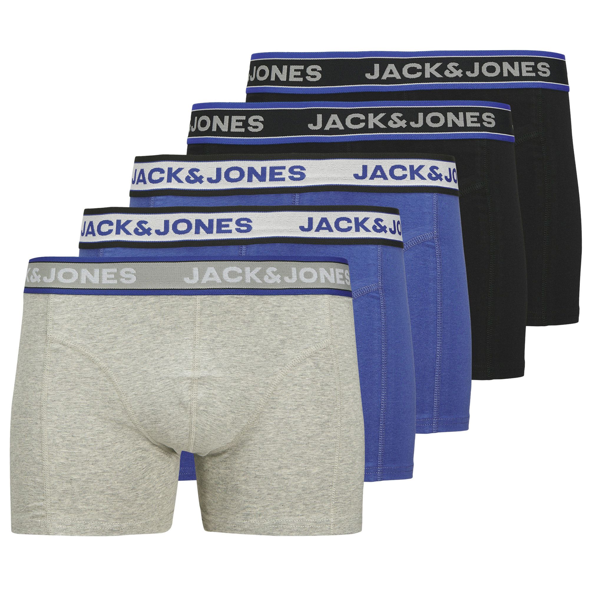 Jack & Jones Christian Solid Trunk Boxershorts Junior (5-pack)