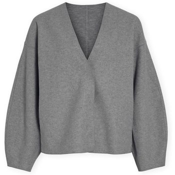 Vila Mantel  Noos Juice Loose Jacket - Medium Grey Melange