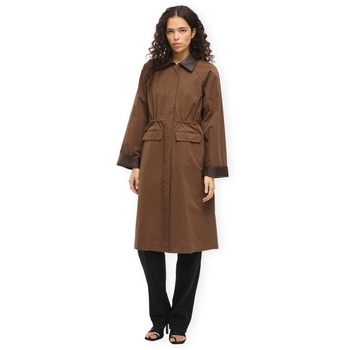 Vila Mantel  Hella Long Jacket - Coffee Bean