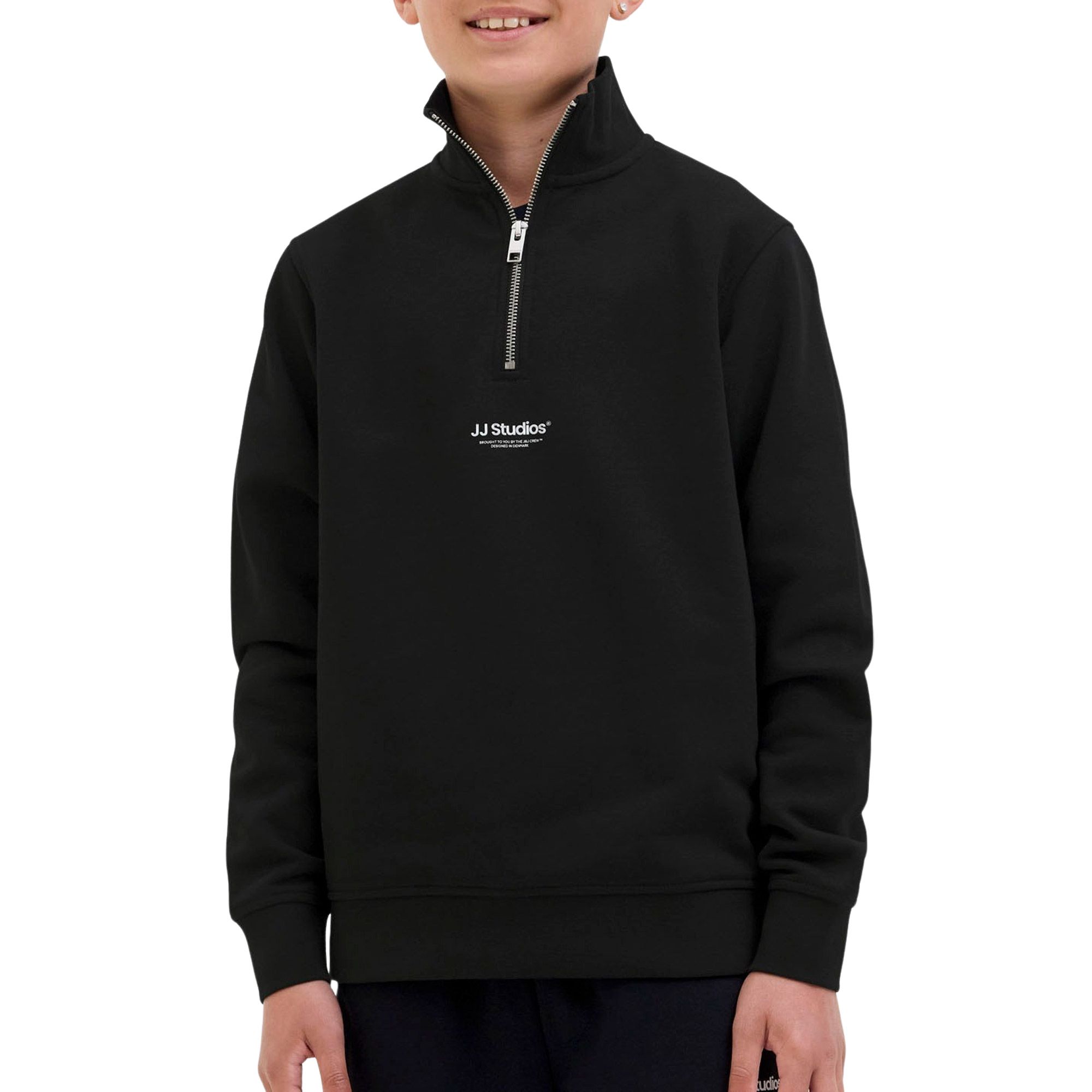 Jack & Jones Soho Quarter Zip Sweater Junior