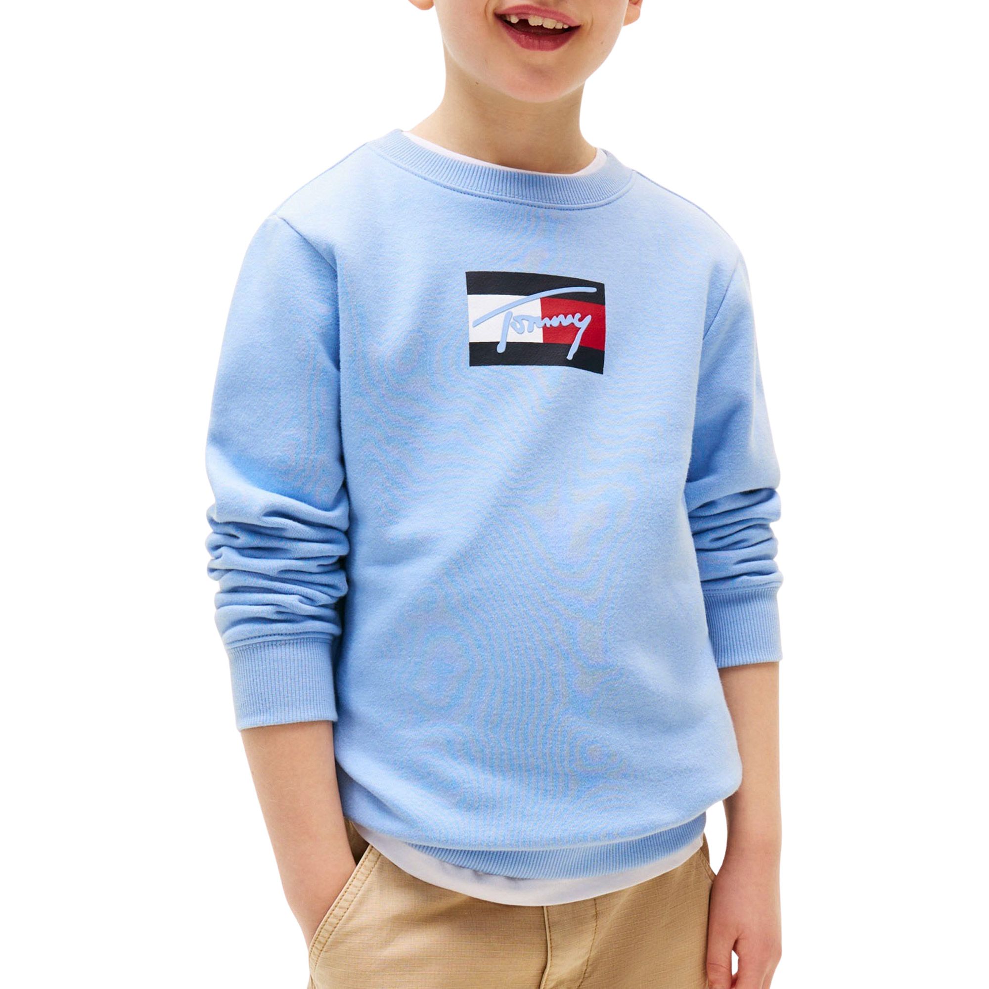 Tommy Hilfiger Script Flag Sweater Junior