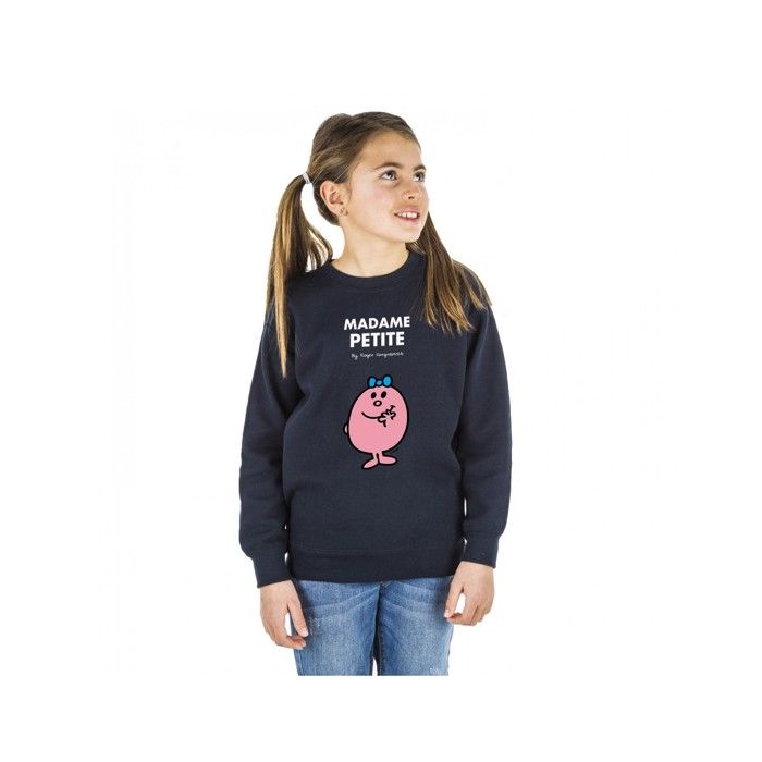 MANI TEXTILE Monsieur Madame - SWEAT FILLE Madame petite 10 ans