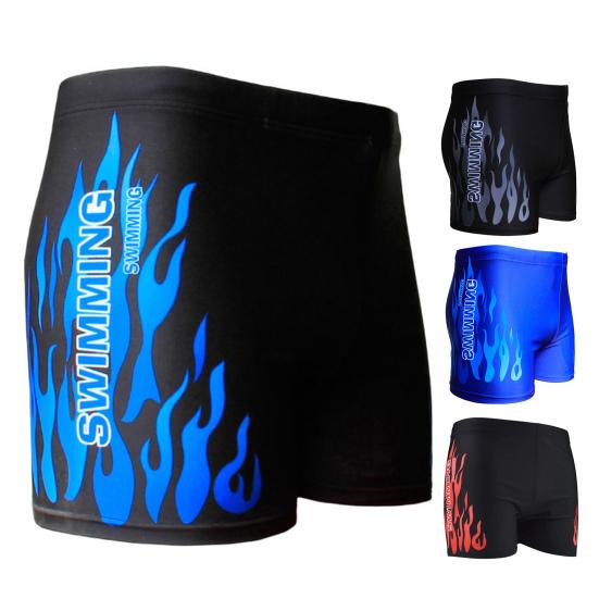 Home Gadgets Rekbare herenshorts Chique strandkleding Zacht Grote maten 2XL rood