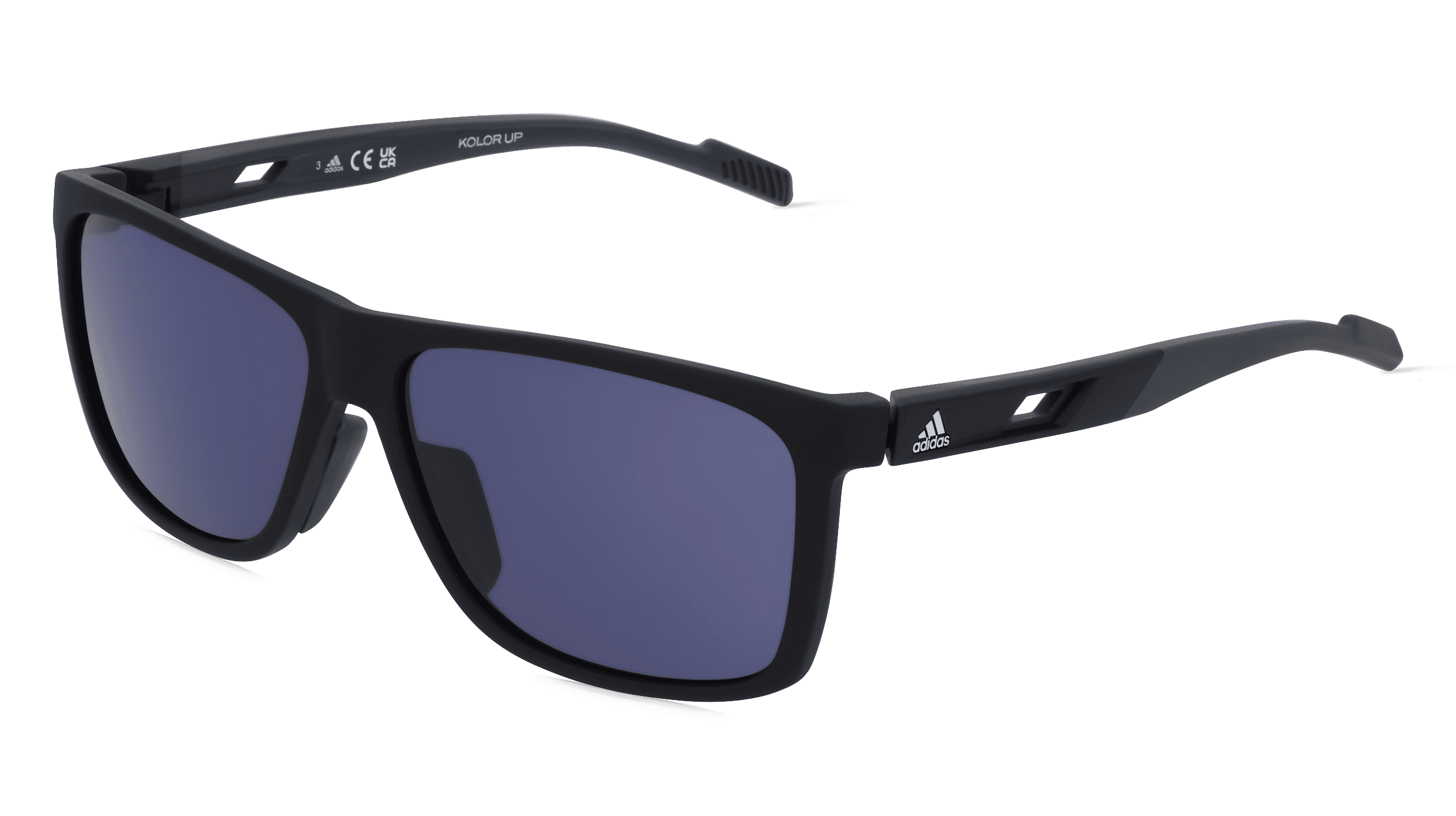 Adidas SP0067 Unisex Zonnebril, zwart mat