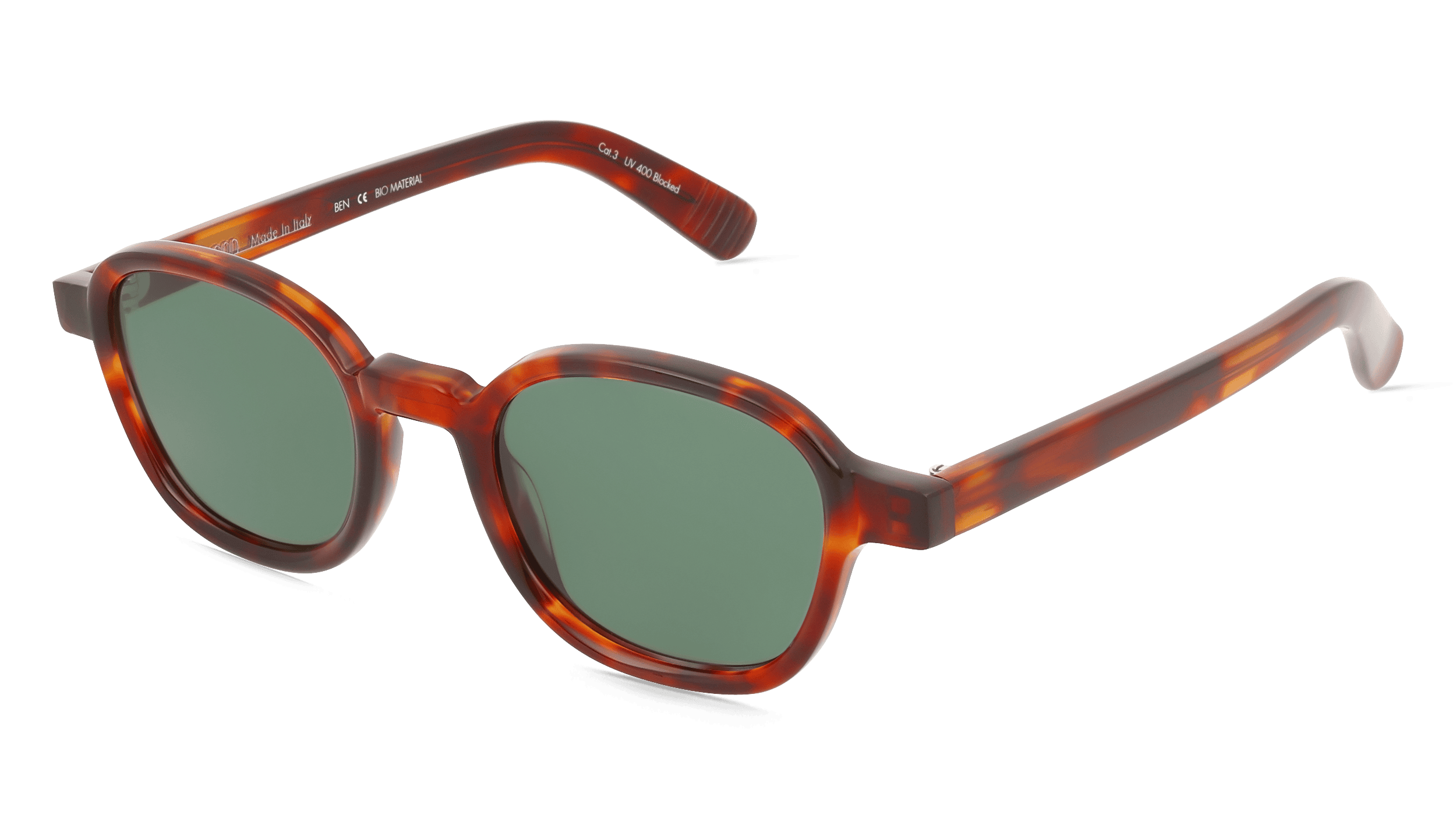 Fielmann MF 049 SUN CL BEN Unisex Zonnebril, Havanna donker