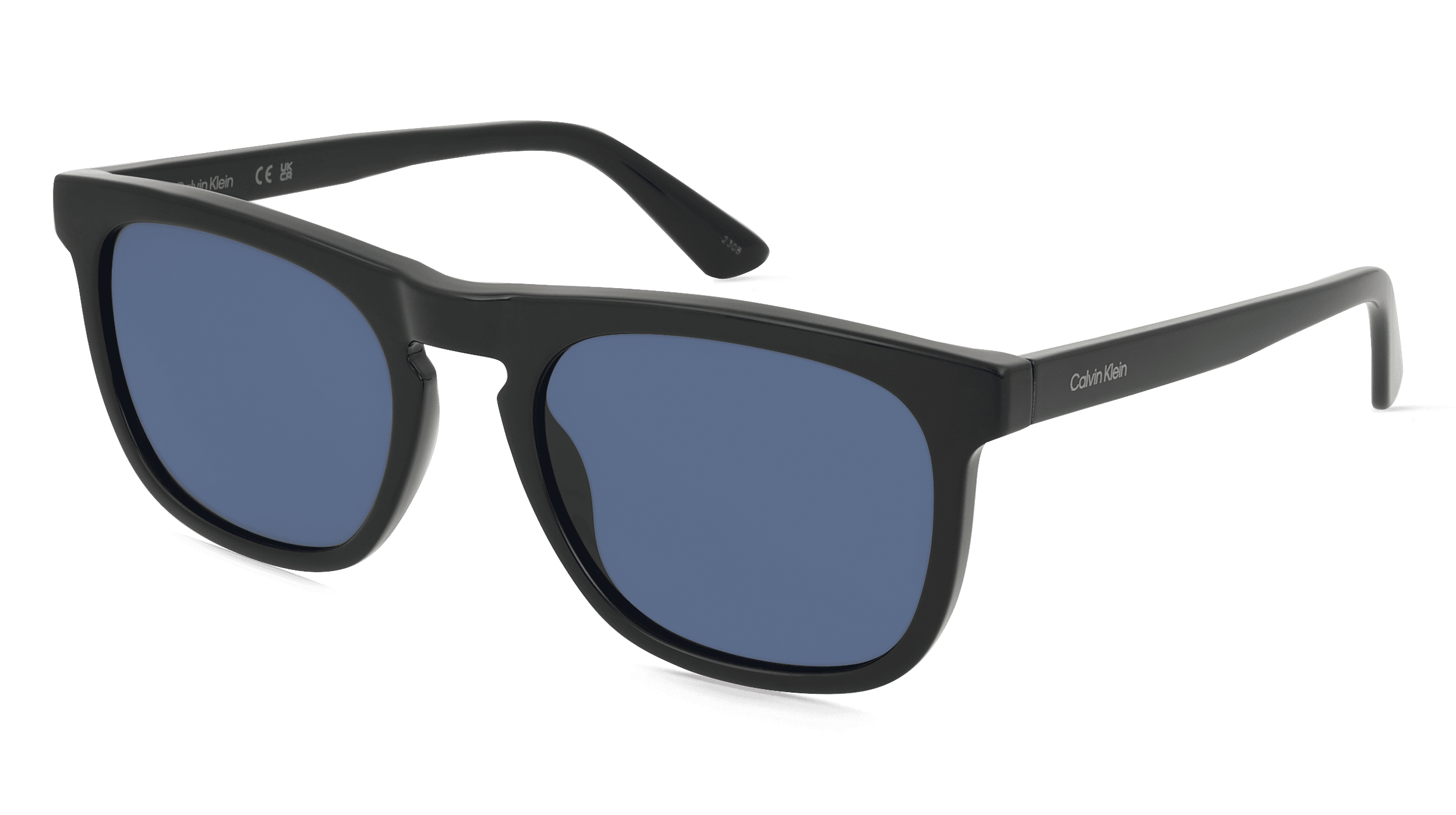 Calvin Klein CK23534S Unisex Zonnebril, zwart