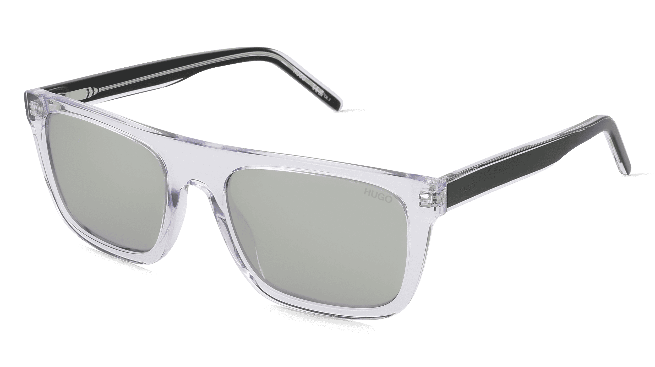 HUGO HG 1297/S Unisex Zonnebril, zwart kristal