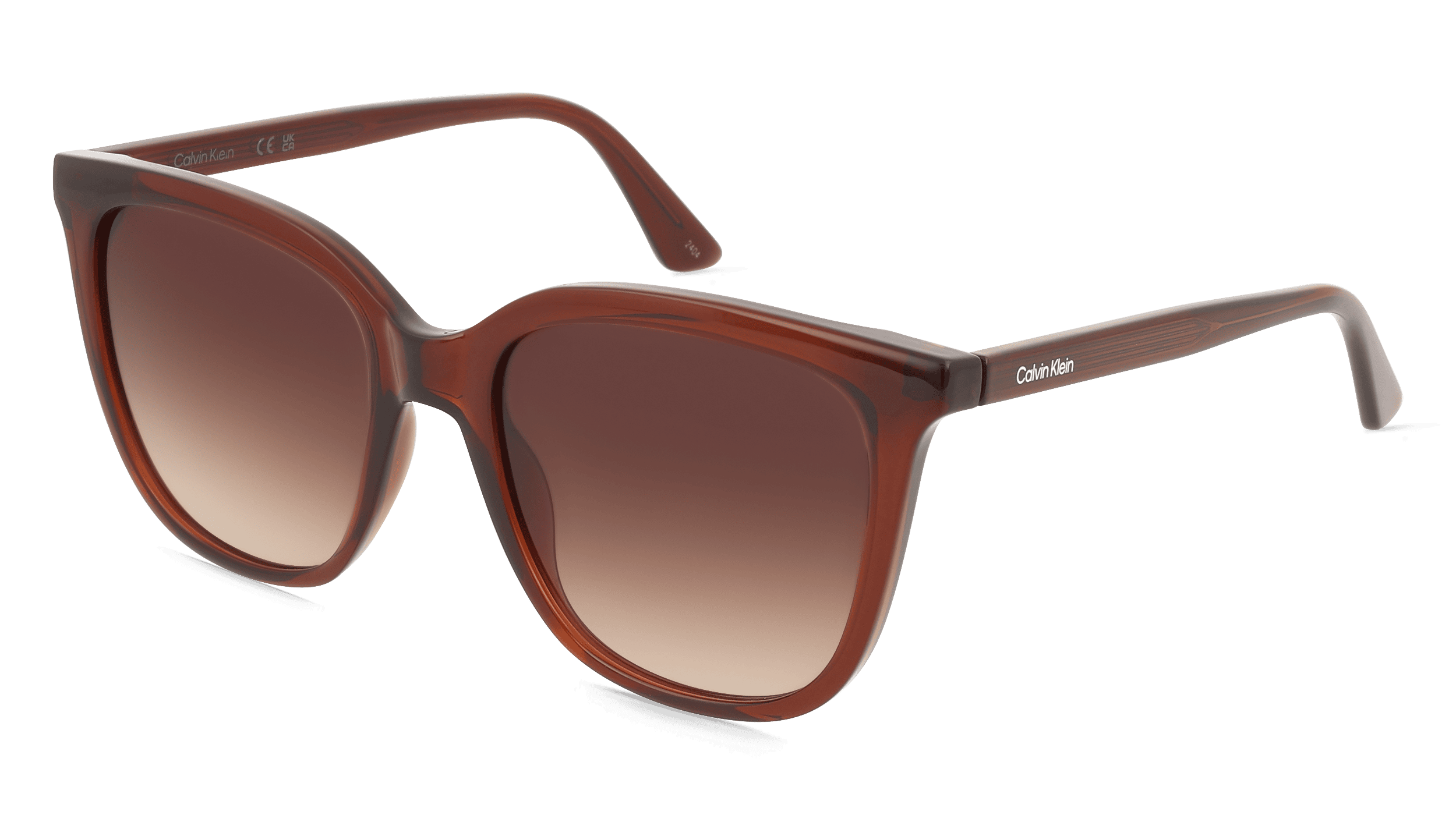 Calvin Klein CK23506S Unisex Zonnebril, bruin