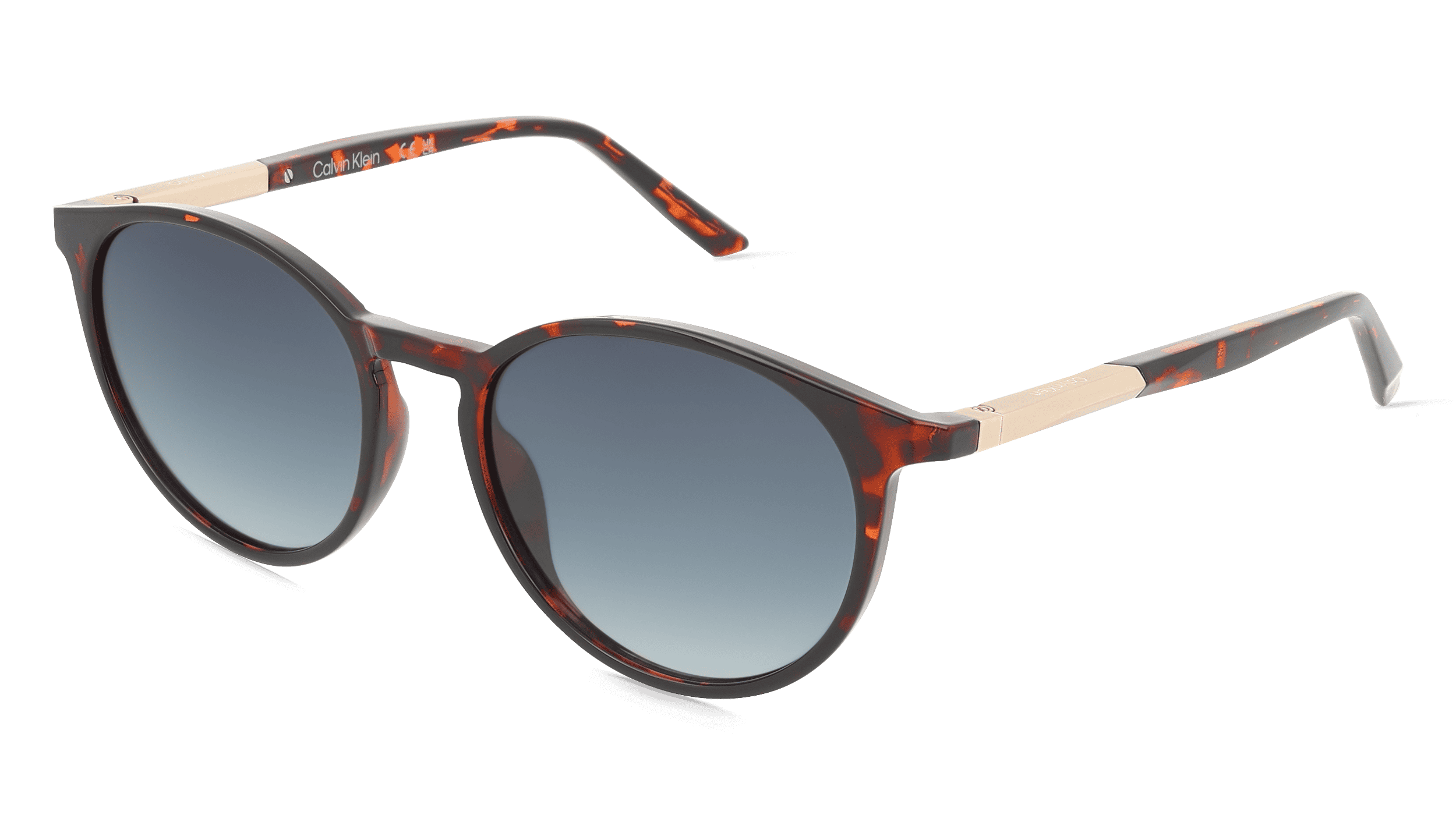 Calvin Klein CK24539S Unisex Zonnebril, Havanna donker