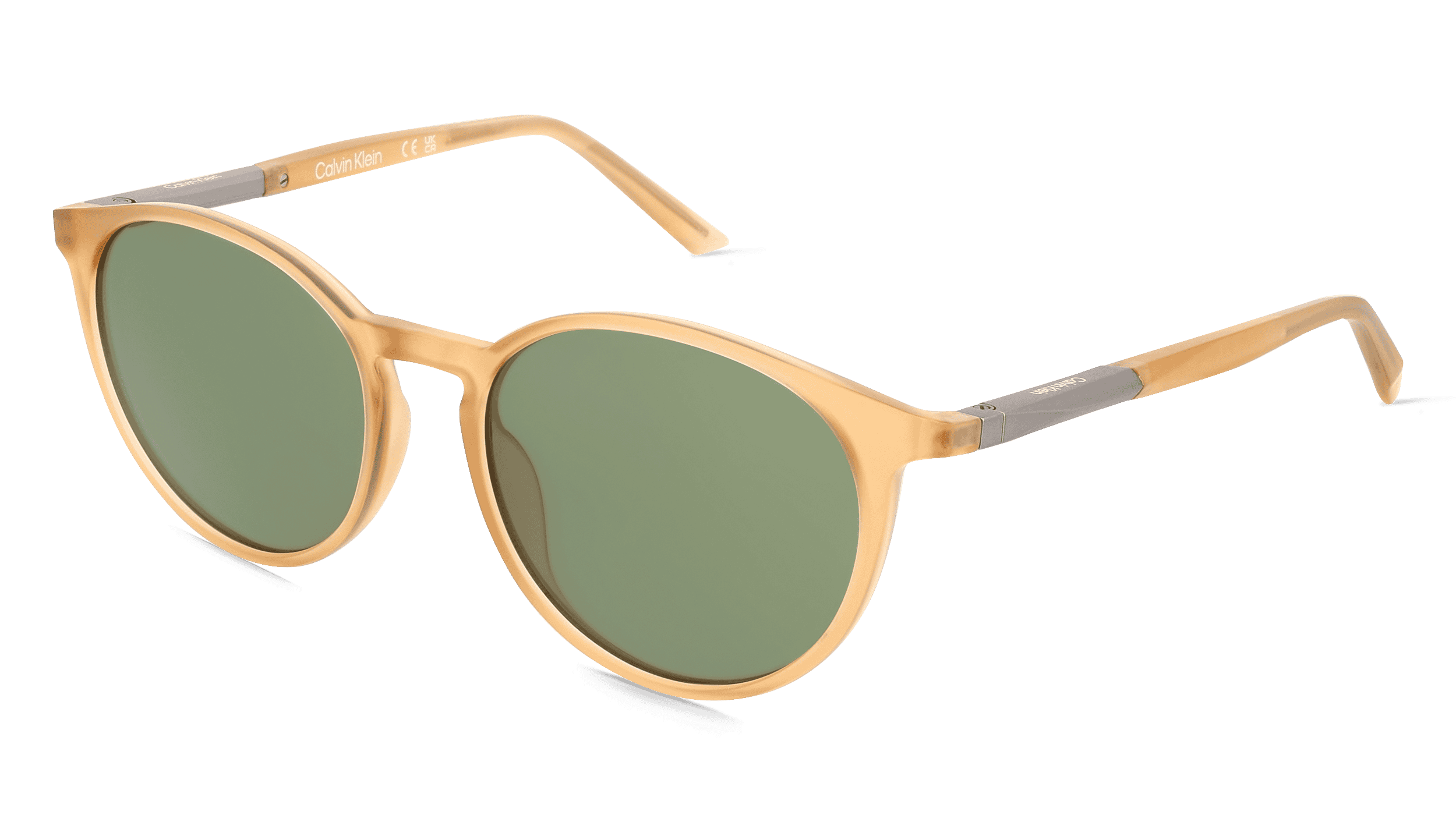 Calvin Klein CK24539S Unisex Zonnebril, beige