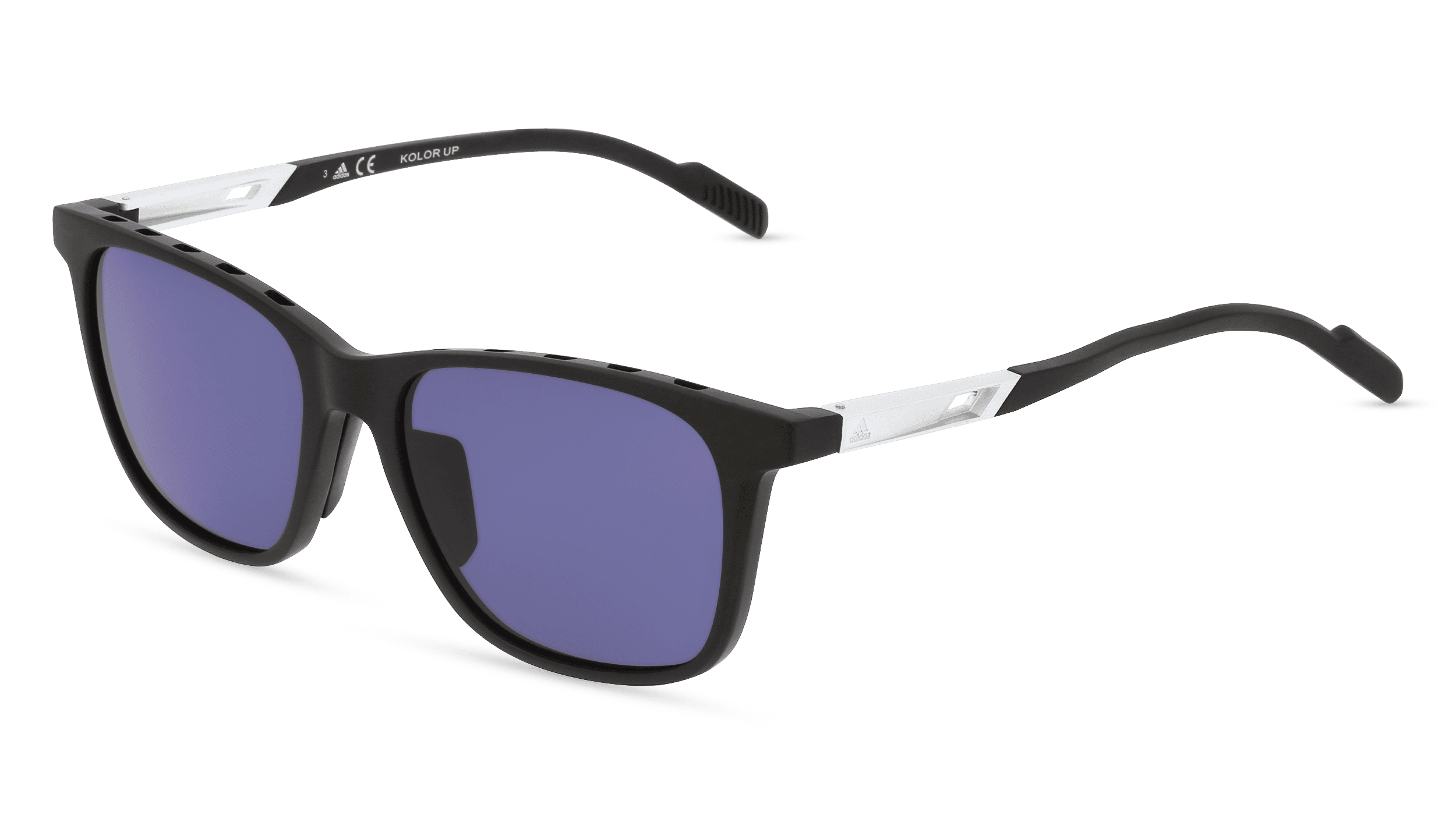 ADIDAS SP0051 Unisex Zonnebril, zwart mat