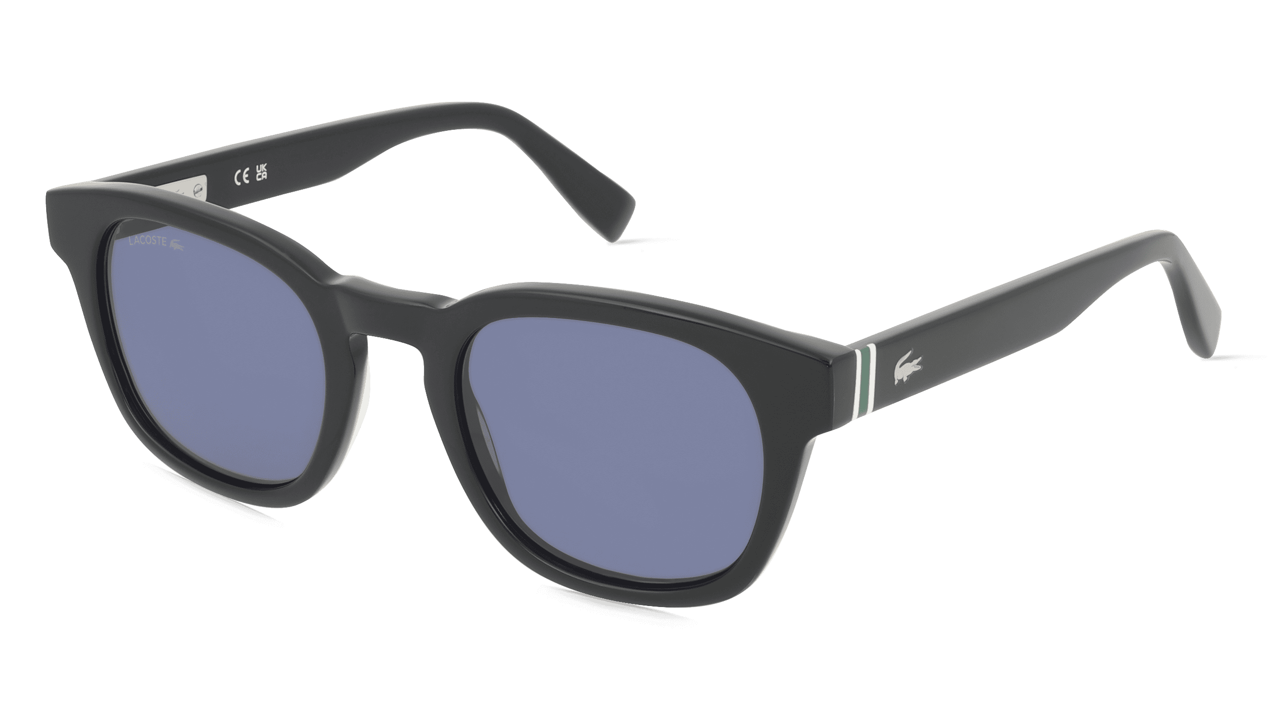 Lacoste L6015S Unisex Zonnebril, zwart