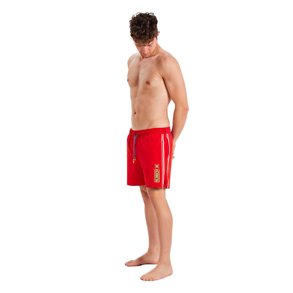 Munich Bañador Largo MUEM0180 para Hombre XXL rood