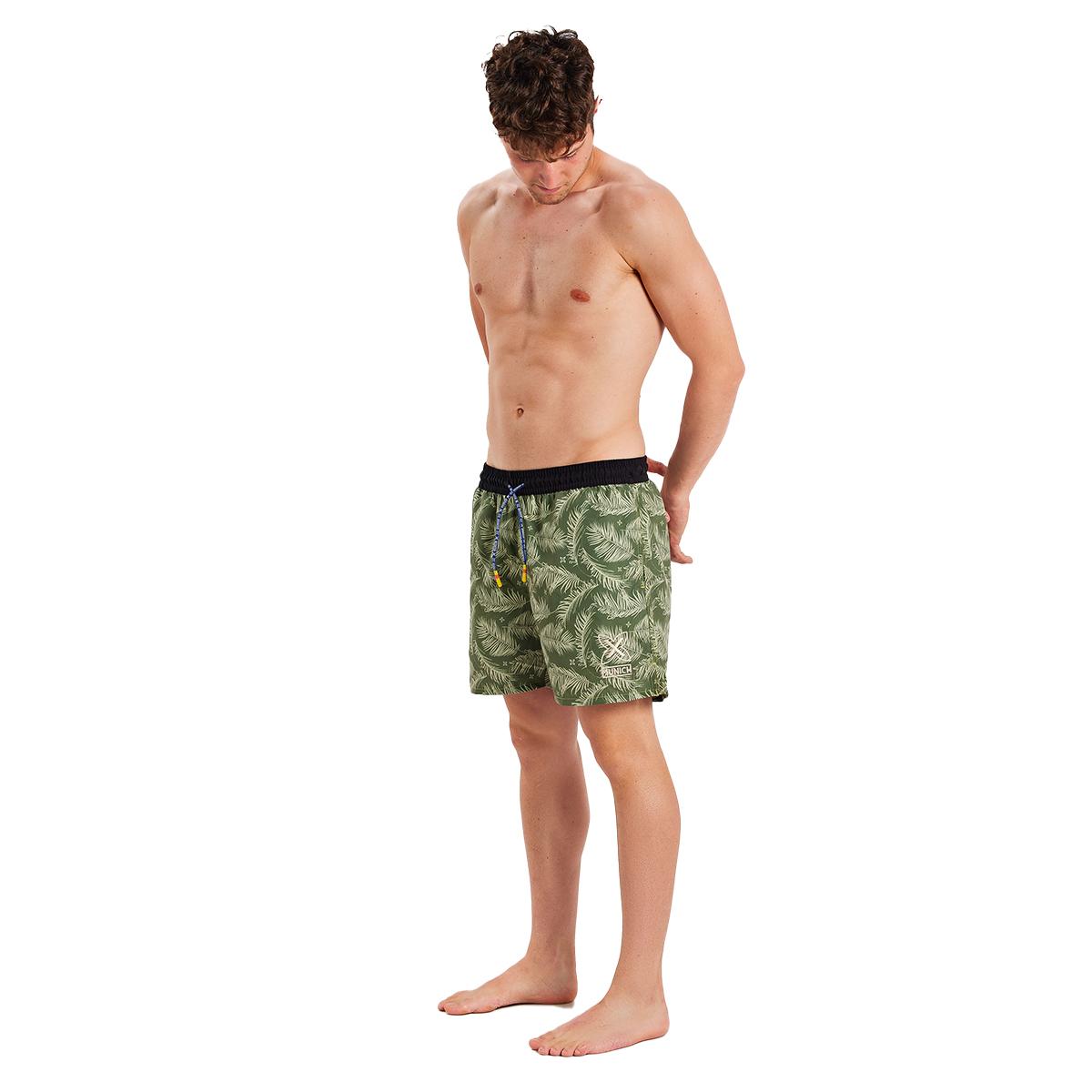 Munich Bañador Largo Estampado MUEM0780 para Hombre XL groen