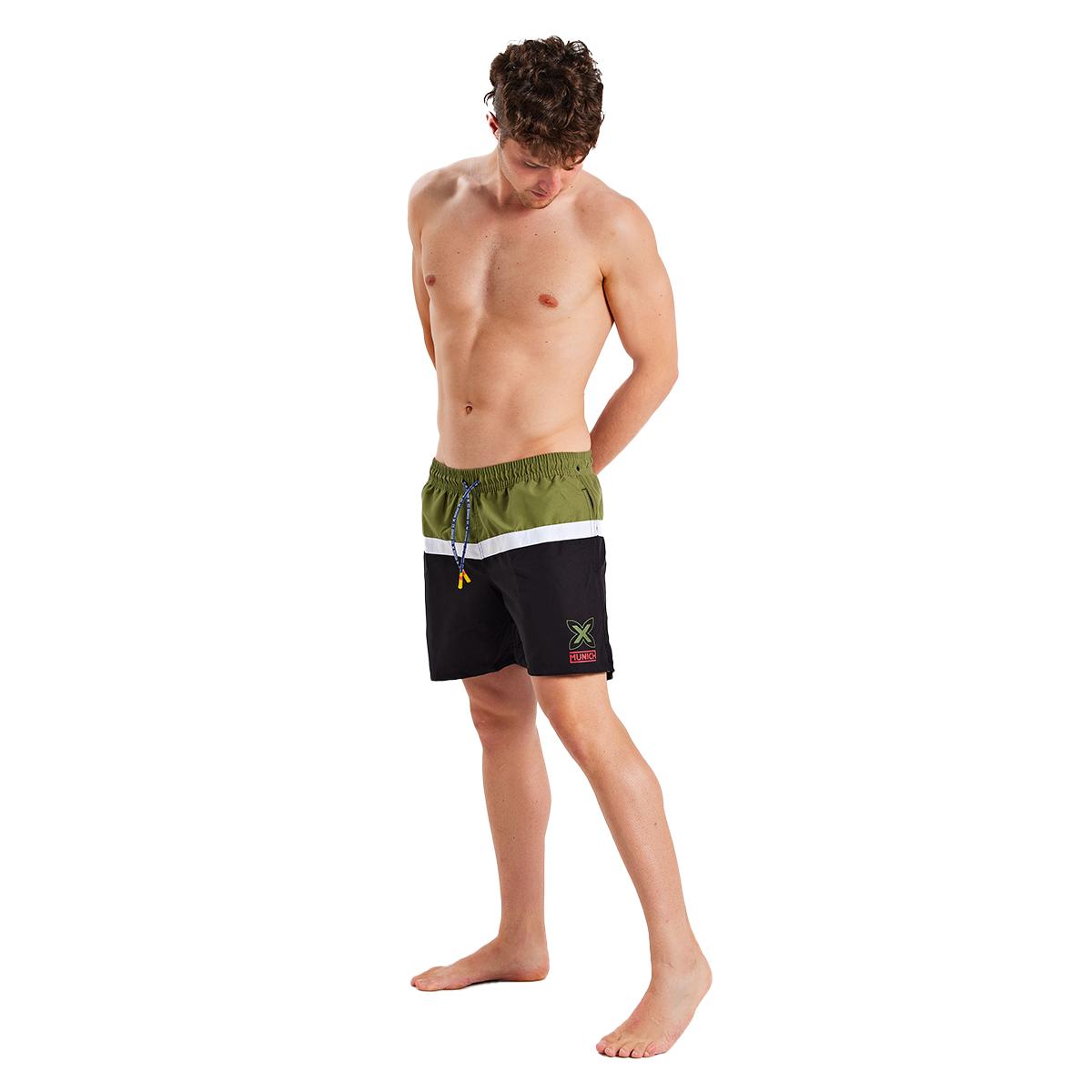 Munich Bañador Largo MUEM1080 para Hombre M zwart
