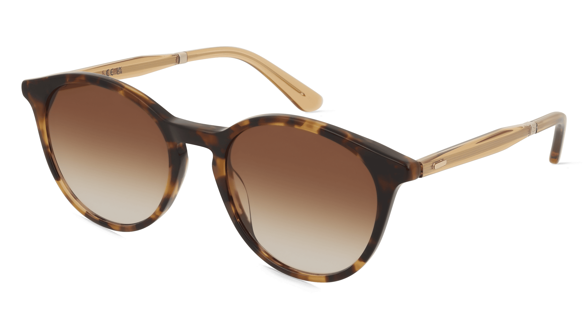 Calvin Klein CK23510S Unisex Zonnebril, bruin havana