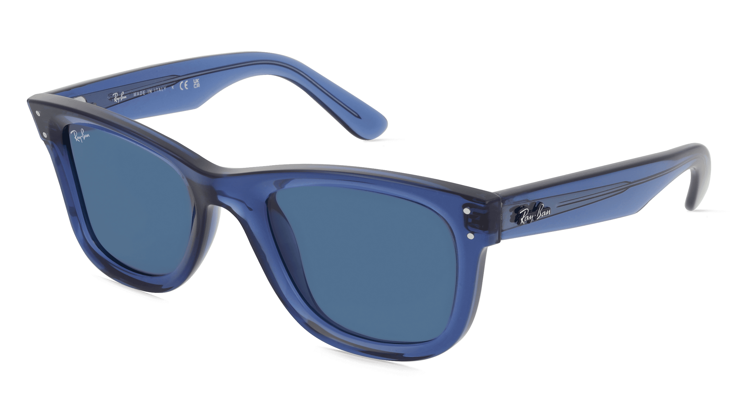 Ray-Ban RBR0502S WAYFARER REVERSE Unisex Zonnebril, Blauw donker