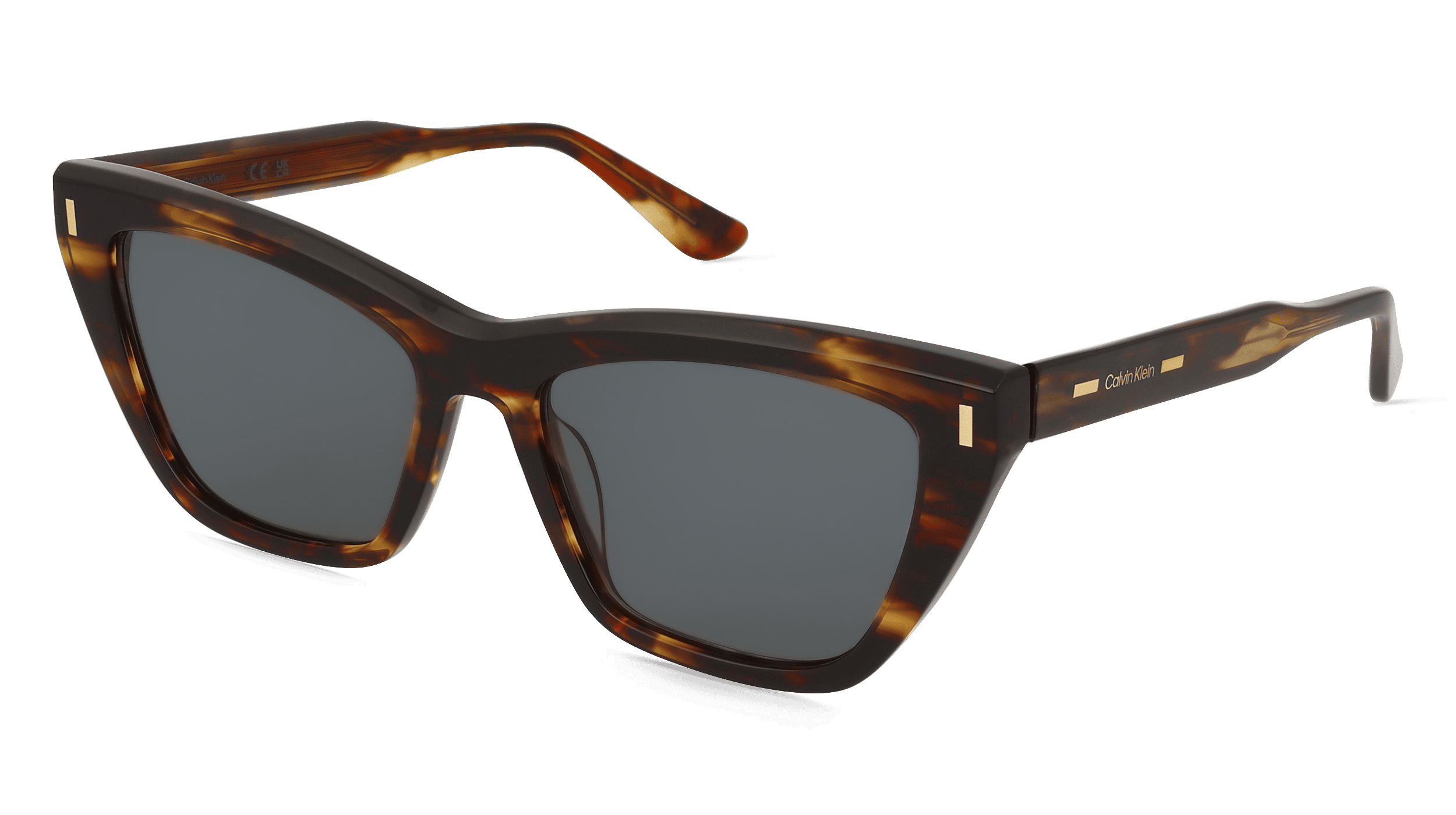 Calvin Klein CK24505S Unisex Zonnebril, havana bruin