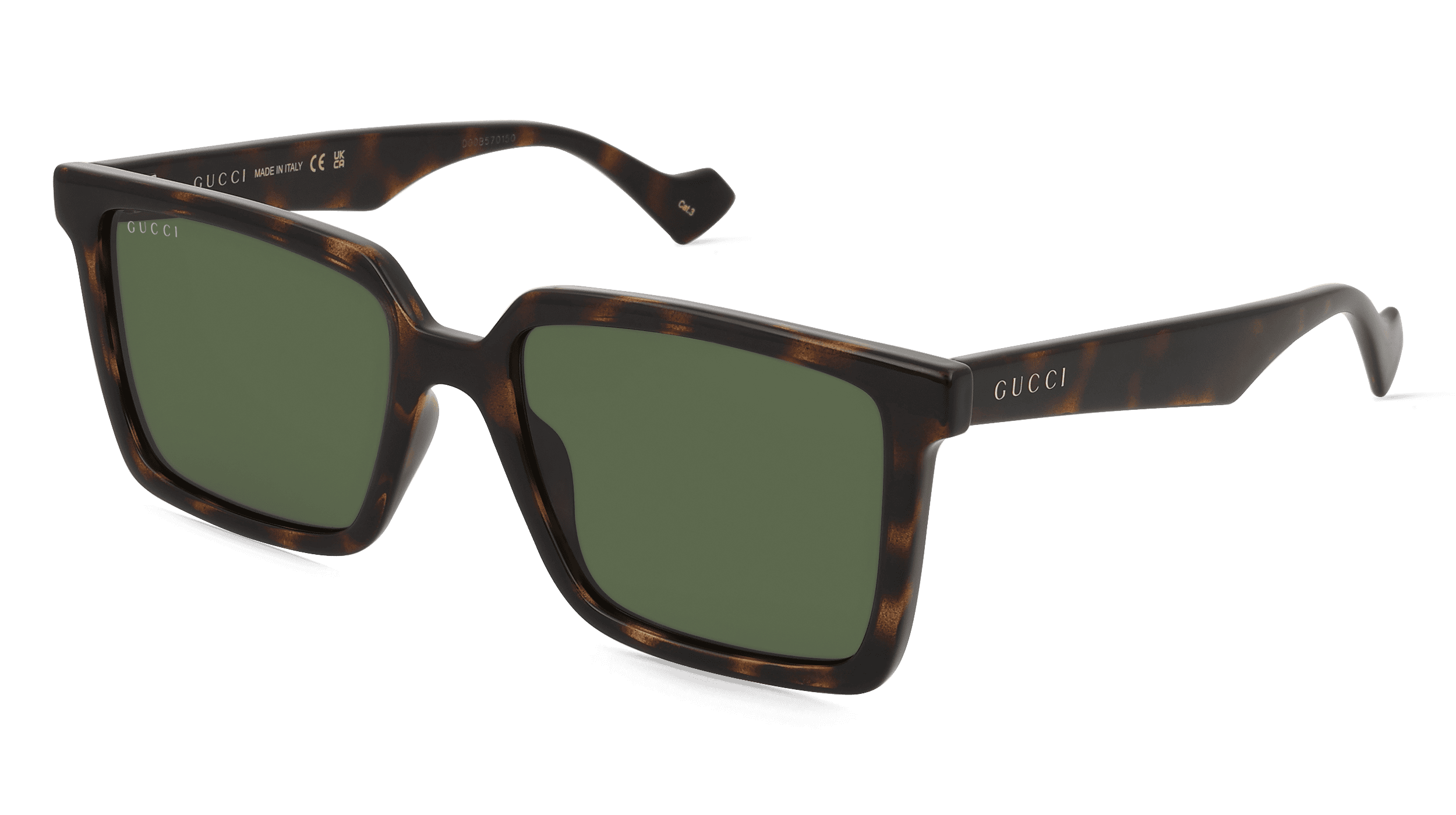 Gucci GG1540S Unisex Zonnebril, havana