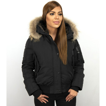 Gentile Bellini Parka Jas  Korte Winterjas Bontkraag