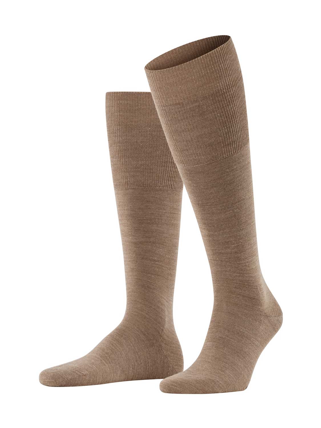 FALKE  Kniekousen - Airport - Nootmuskaat Melange - 5410, Maat:47-48