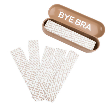 Bye Bra Bralettes/zonder beugel  Partij x30 plakstrips voor klieven in metalen doos