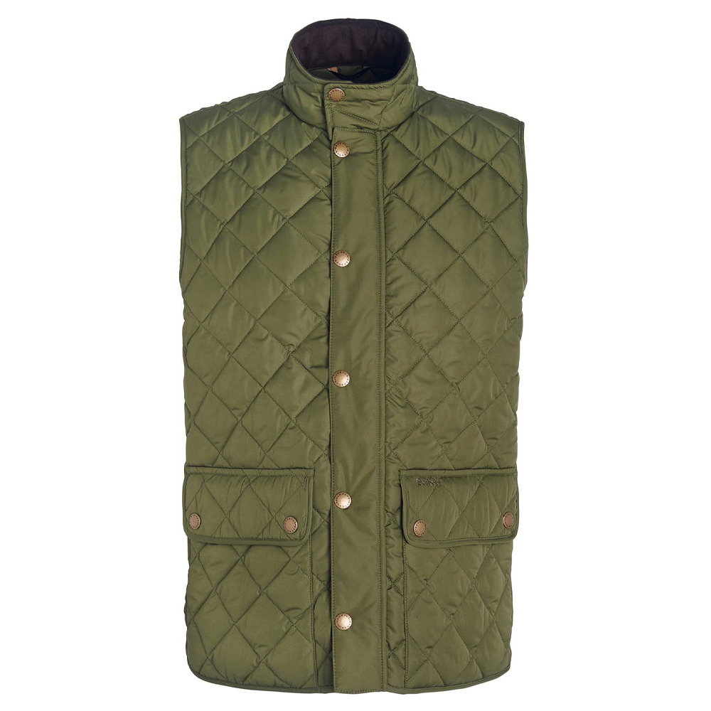 Barbour Heren Bodywarmer New Lowerdale Dk Moss
