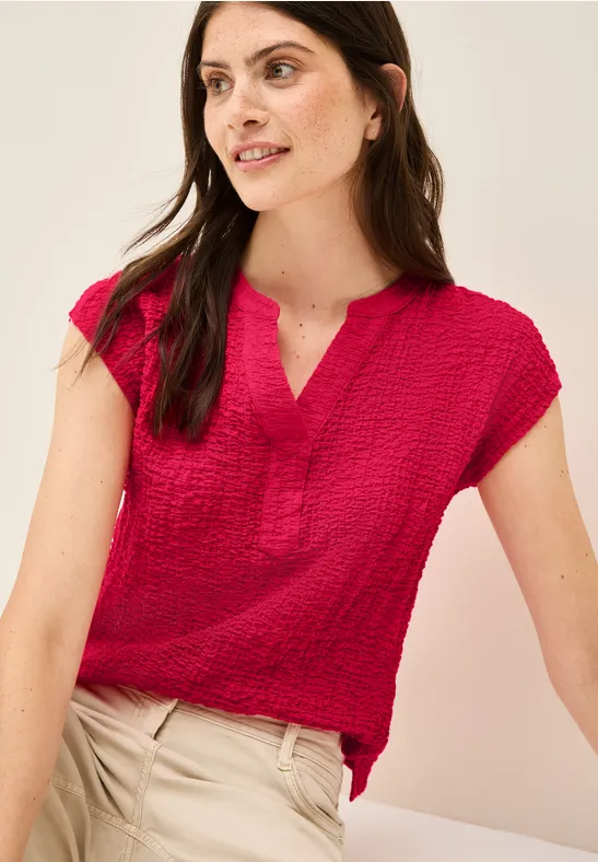 Cecil Gestructureerde blouse