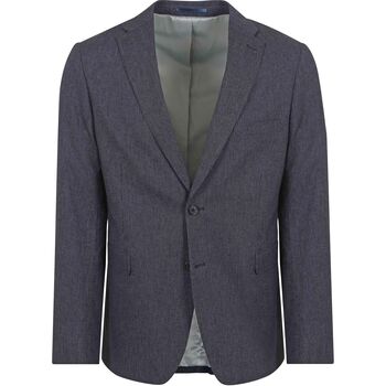 Suitable Blazer  Blazer Linnen Streep Navy