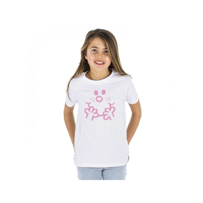 MANI TEXTILE Monsieur Madame - T-shirt enfant fille Blanc 10A
