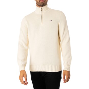 Gant Fleece Jack  Casual katoenen sweatshirt met halve rits