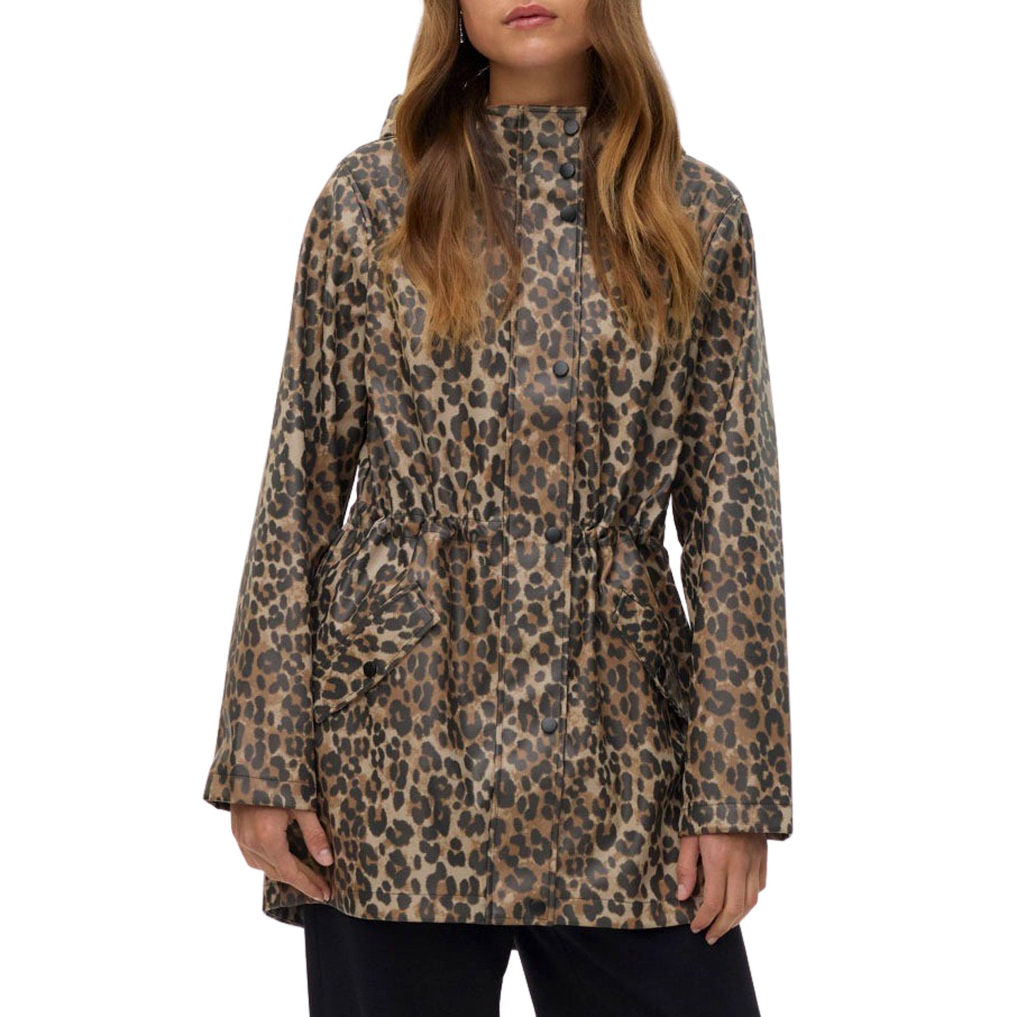 Vero Moda Malou Coated Printed Jas Dames
