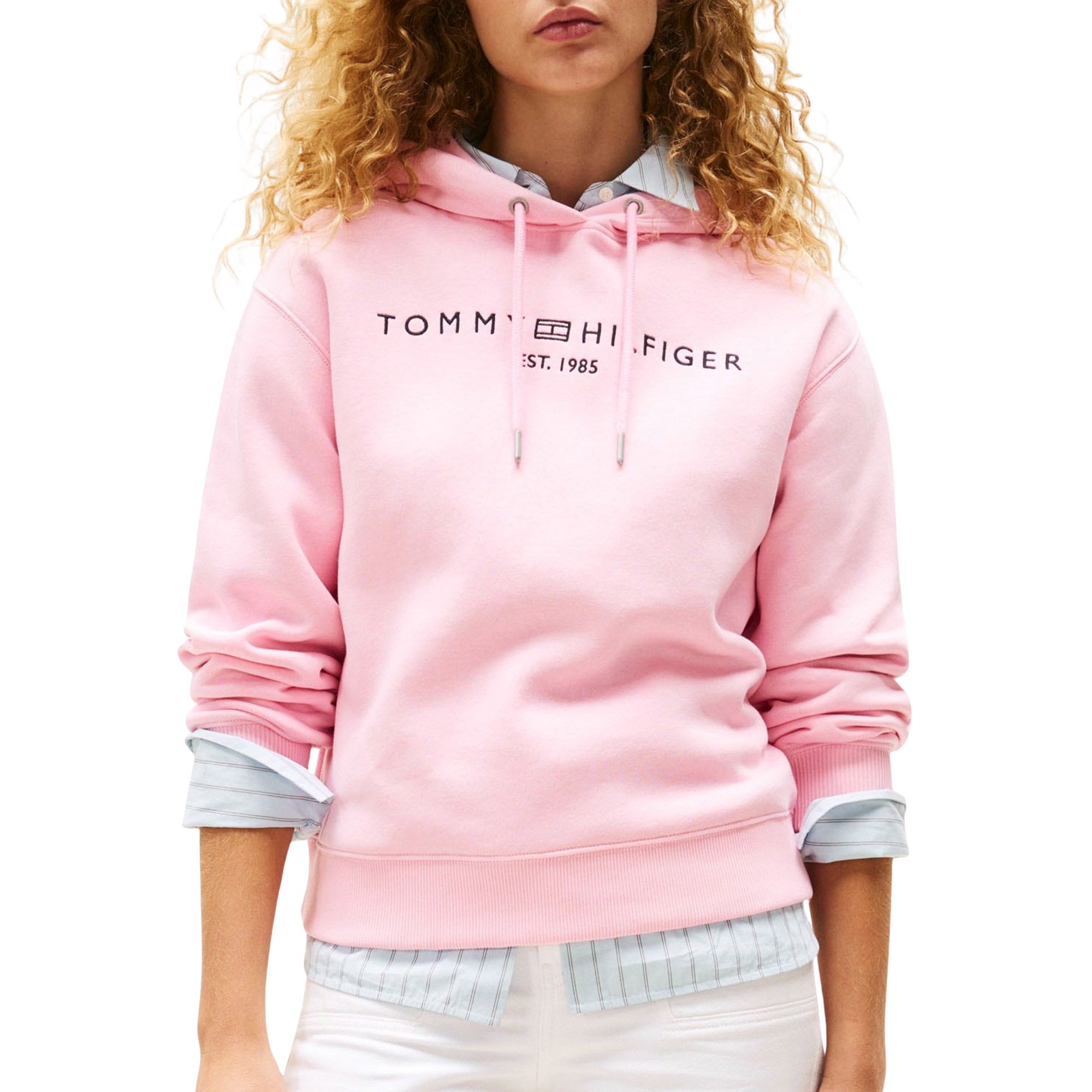Tommy Hilfiger Modern Regular Corp Logo Hoodie Dames