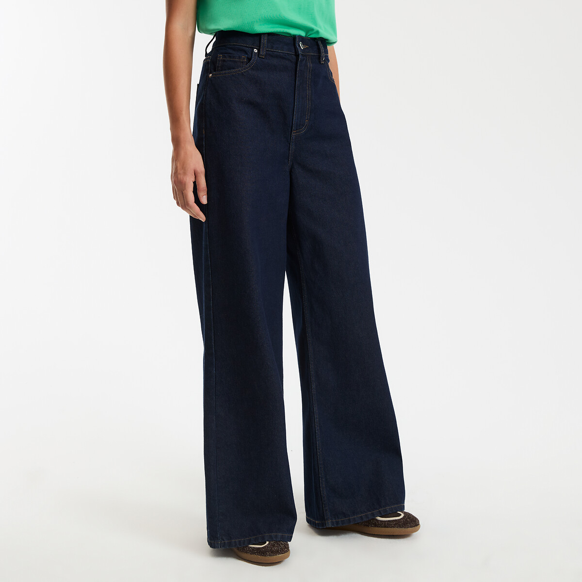 LA REDOUTE COLLECTIONS Jeans extra breed, hoge taille