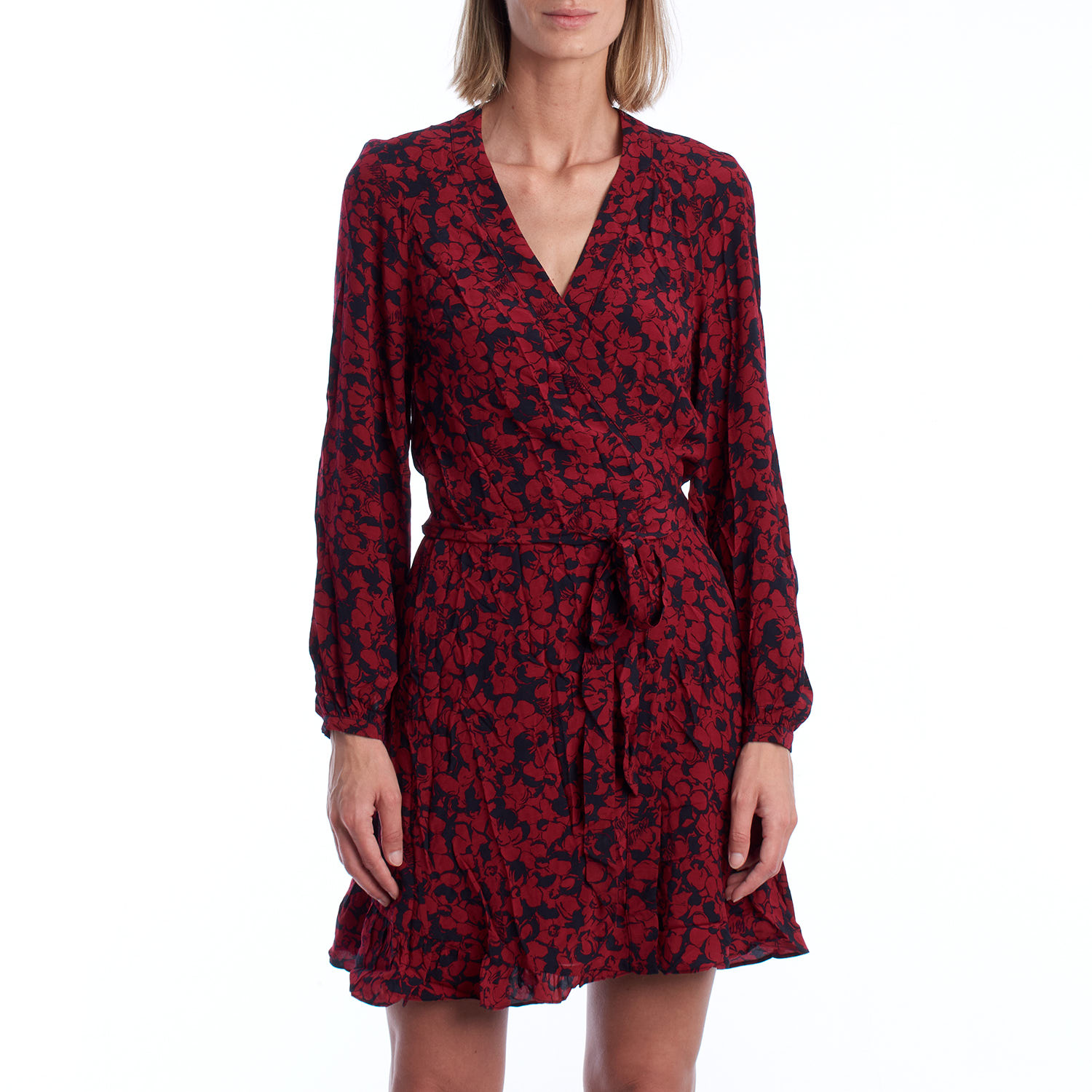 Zadig&Voltaire WKCP0424F Korte wikkeljurk voor dames