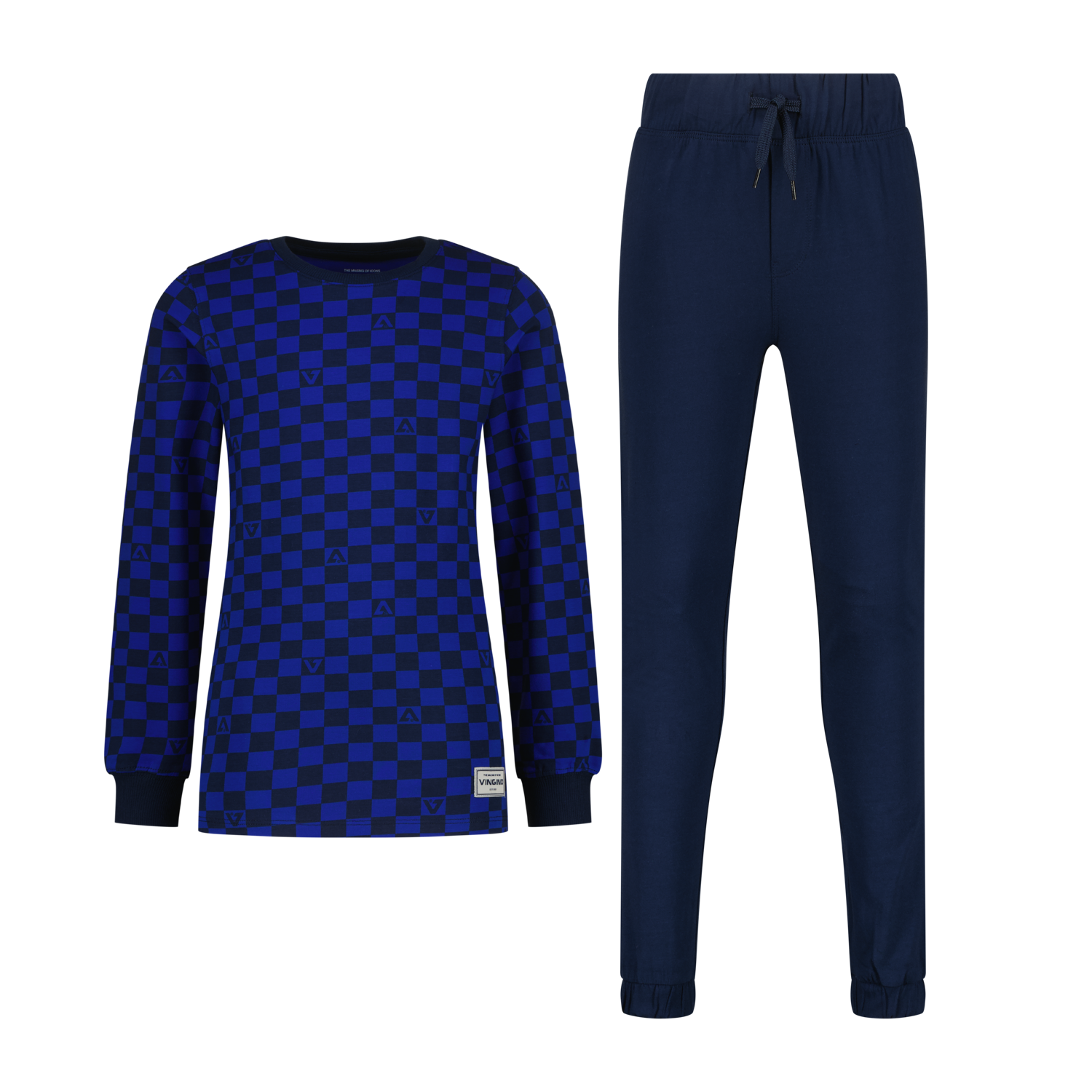 Vingino winter pyjama jongens - donker blauw - Wecko - comfort fit
