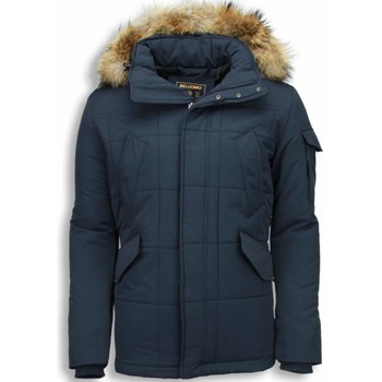Beluomo Parka Jas  E Winterjas Parka Bontkraag