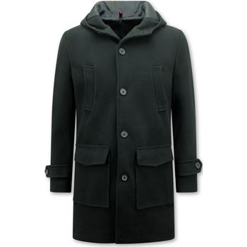 Enos Parka Jas  Sportieve Mantel Capuchon