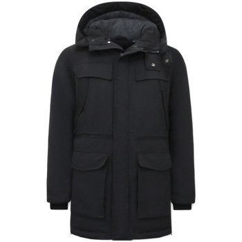 Enos Parka Jas  Lange Parka Jas Capuchon