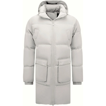 Enos Parka Jas  Lang Gewatteerde Puffer Parka Jas