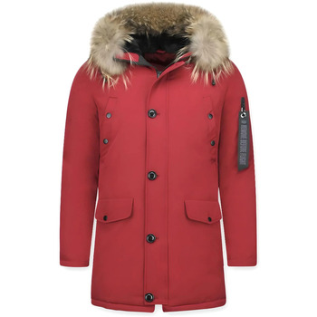 Enos Parka Jas  Parka Jas Bontkraag