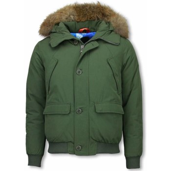 Warren Webber Parka Jas  Winterjas Kort Bontkraag