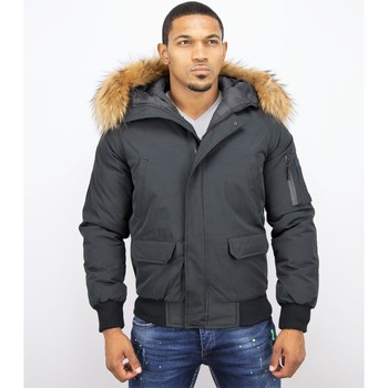 Enos Parka Jas  Korte Winterjas Bontkraag