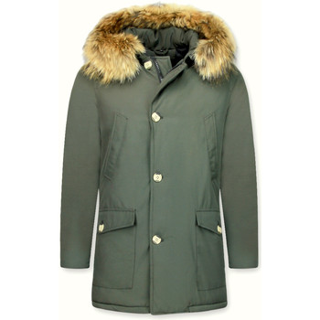 Enos Parka Jas  Lange Parka Jas Bontkraag