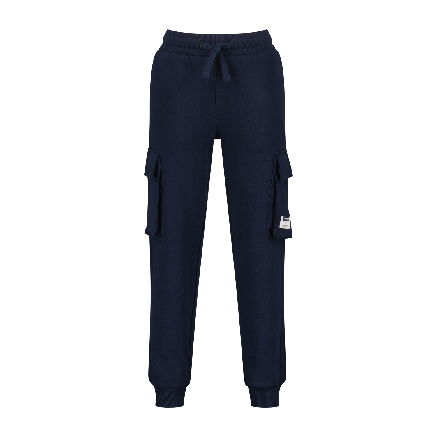 Vingino winter broek meisjes - donker blauw - Basic sweat cargo - comfort fit