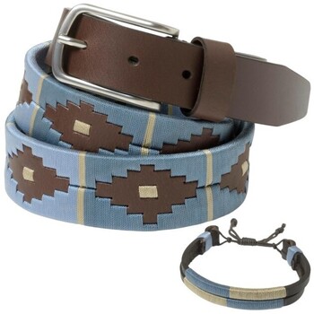Pelpe Riem  POLO BBB Cinturón argentino FBM Celeste