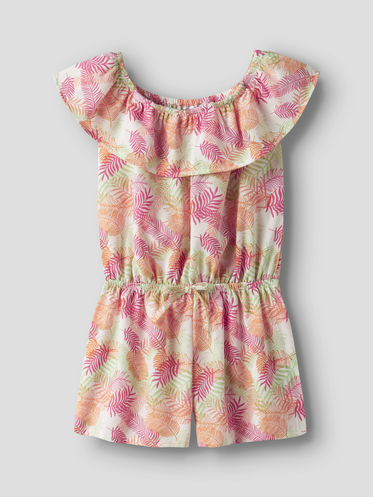 Name it zomer jumpsuit meisjes - groen - korte mouw - NkfVinaya