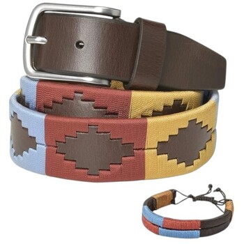 Pelpe Riem  POLO Rojo Cinturón argentino FBM Rojo